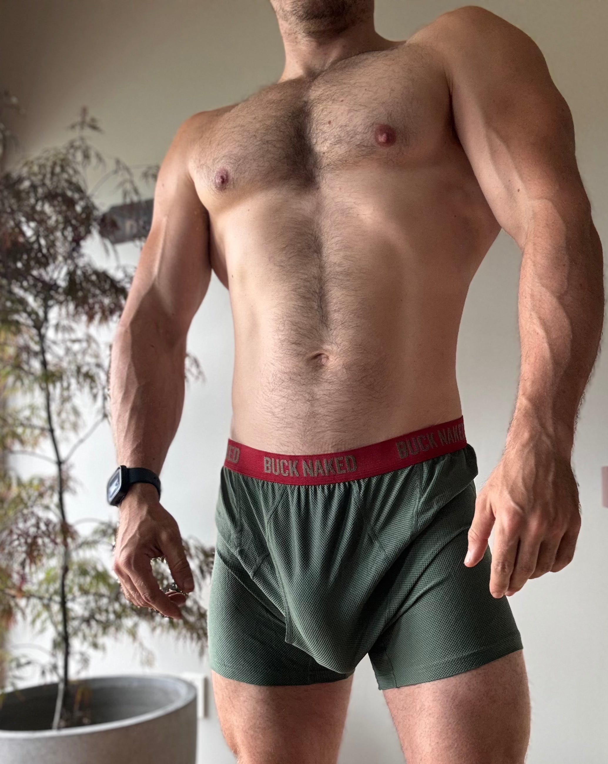 Duluth Trading Co. – Grüne Boxershorts