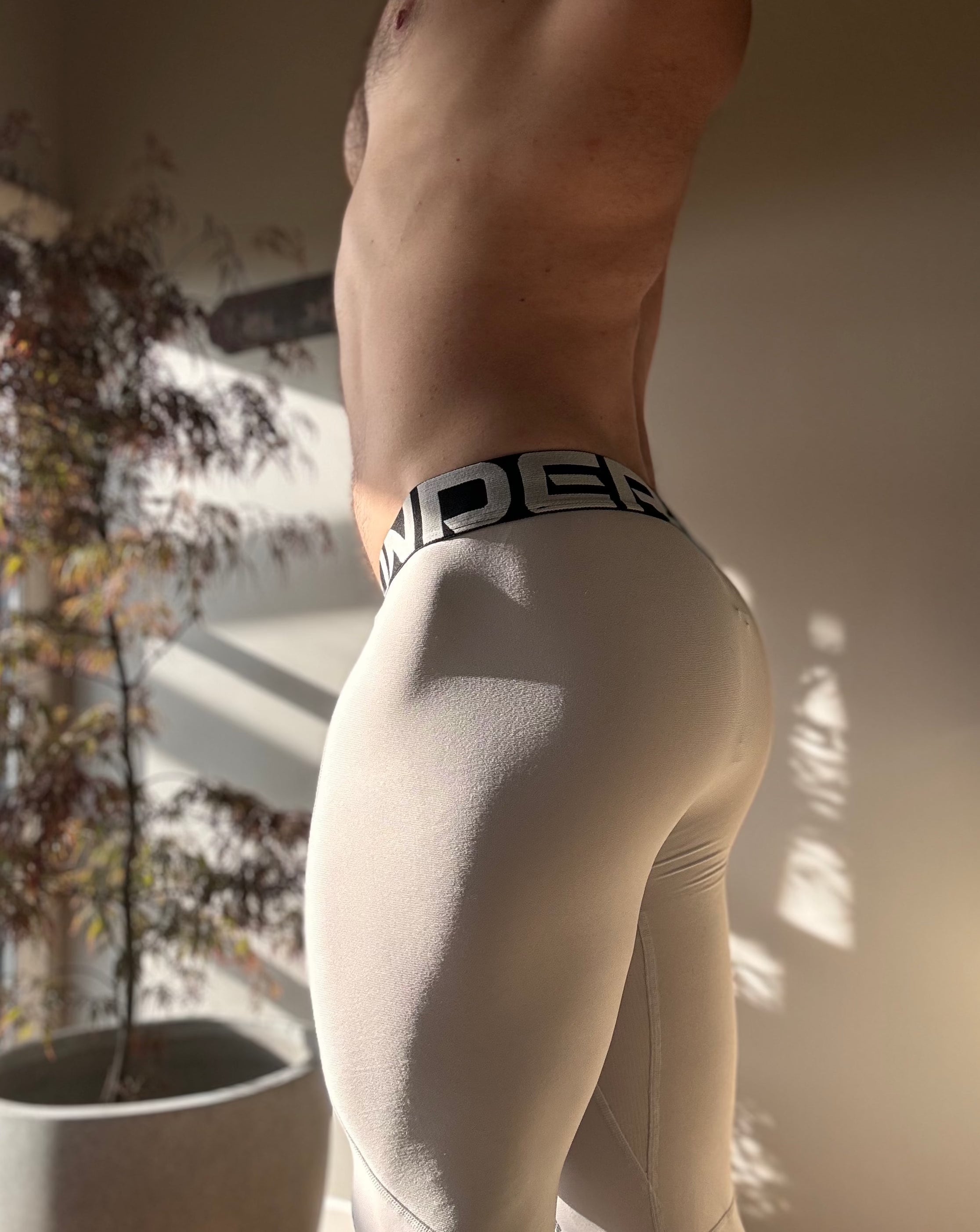 Under Armour White Compression Leggings